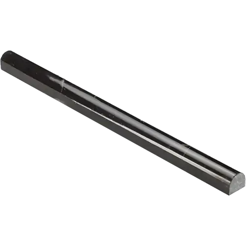 Nero Marquina Pencil Liner 1/2" x 12"