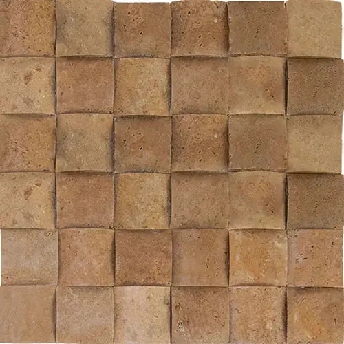 Noce CNC-Arched Round-face 2" x 2" Mosaic