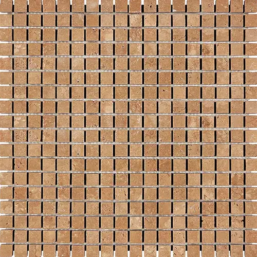 Noce Tumbled 5/8" x 5/8" Mosaic