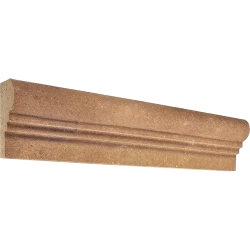 Noce Honed OG-2 Double-step Chair Rail 2 1/2" x 12"
