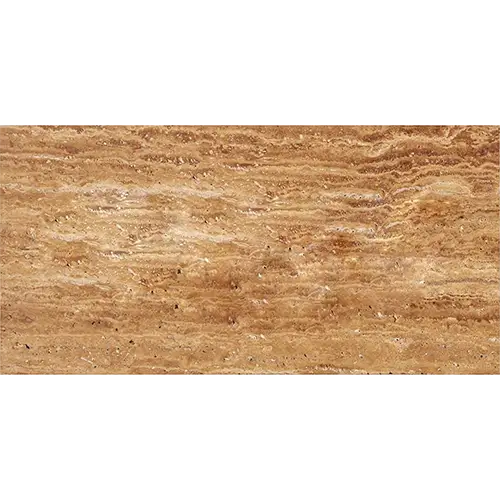 Noce Exotic Vein-cut / Straight-Edged Unfilled, Brushed & Straight-Edged 3" x 6"