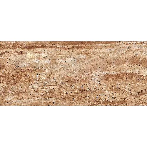 Noce Exotic Vein-cut / Straight-Edged Unfilled, Brushed & Straight-Edged 6" x 24"