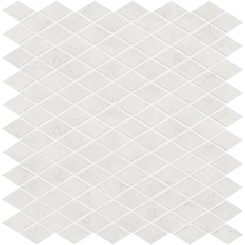 Oriental White 1" x 2" Diamond