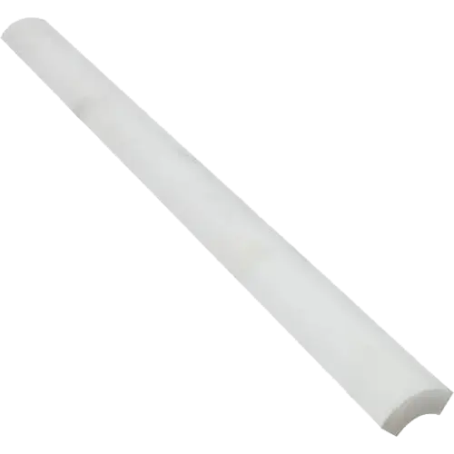 Oriental White Quarter-Round 1" x 12"