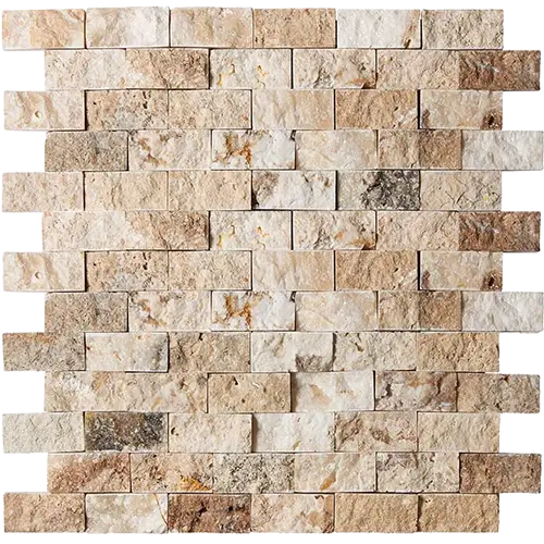 Philadelphia Split-faced 1" x 2" Brick