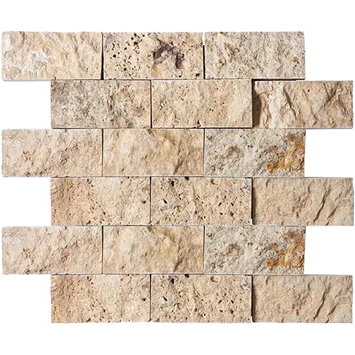 Philadelphia Split-faced 2" x 4" Brick