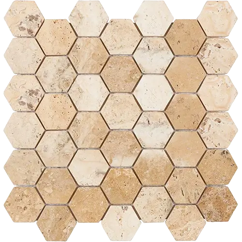 Philadelphia Tumbled 2" Hex
