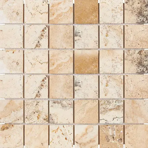 Philadelphia Tumbled 2" x 2" Mosaic