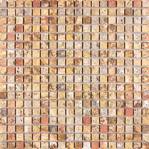 Scabos Polished 5/8" x 5/8" Mosaic
