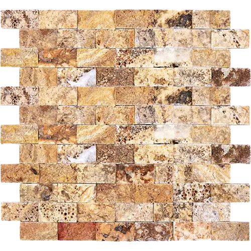 Scabos Split-faced 1" x 2" Brick