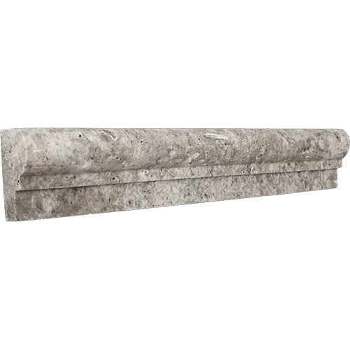 Silver Honed OG-1 Single-step Chair Rail 2" x 12"