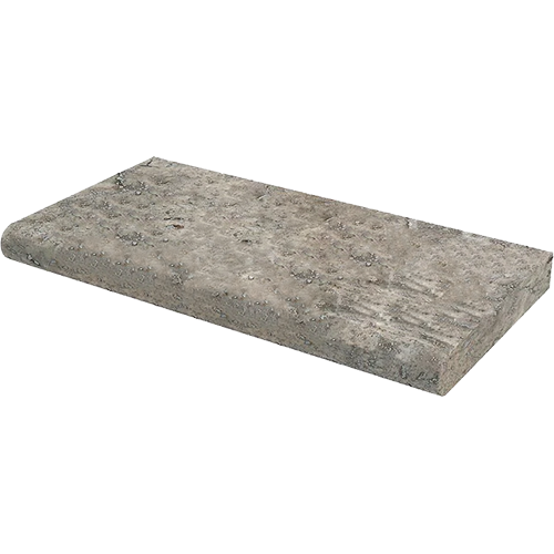 Silver Tumbled 5cm Pool-Coping 16" x 24"