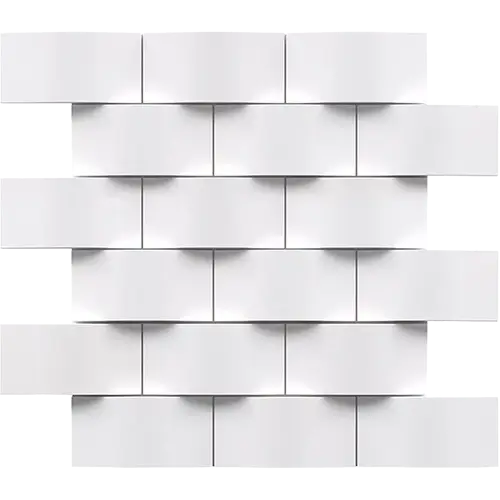 Thassos White 2" x 4" Round-Faced CNC-Arched