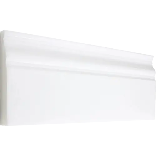 Thassos White Baseboard 4 3/4" x 12"