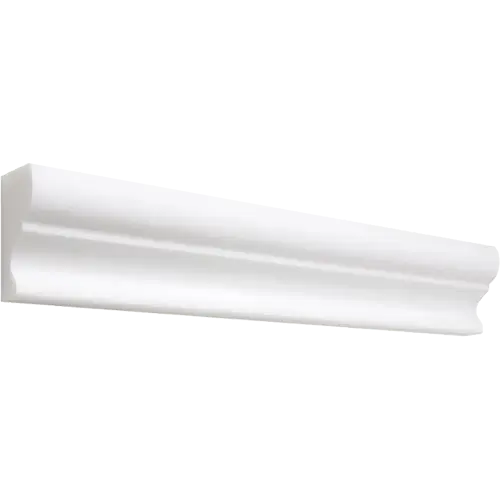Thassos White Crown 2" x 12"