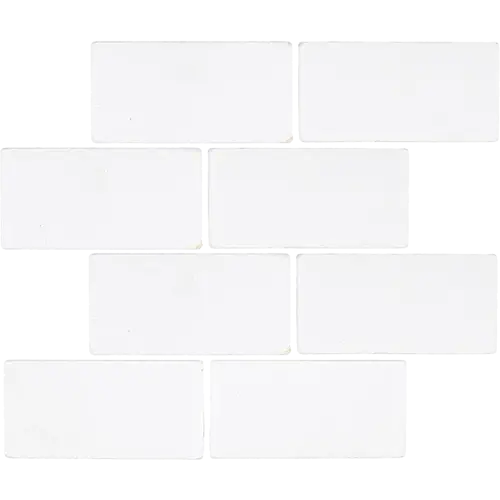Thassos White Tumbled 3" x 6"