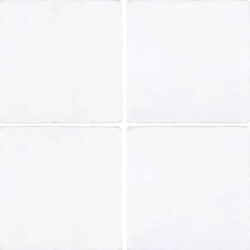 Thassos White Tumbled Micro-Beveled 6" x 6"