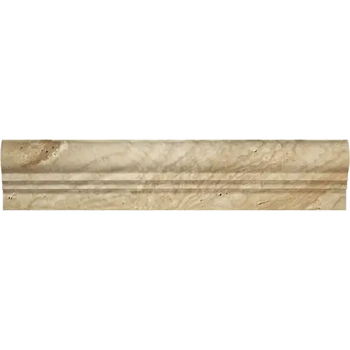 Valencia Honed OG-2 Double-step Chair Rail 2 1/2" x 12"