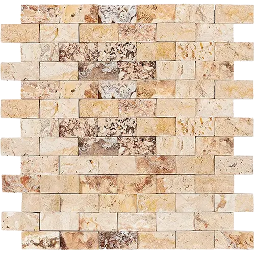 Valencia Split-faced 1" x 2" Brick