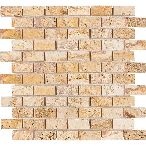 Valencia Tumbled 1" x 2" Brick