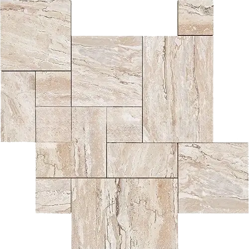 Valerenga Unfilled, Brushed & Straight-Edged Versailles Pattern