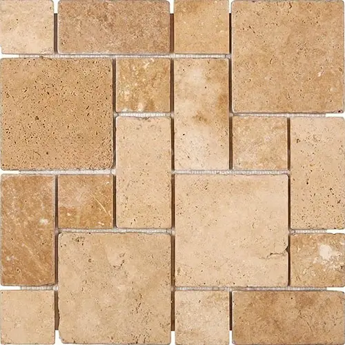 Walnut Tumbled 3pcs Mini-Pattern