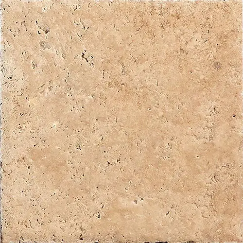 Walnut Unfilled, Brushed & Chiseled 8" x 8"