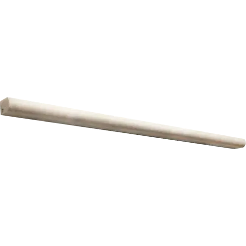 White Pearl Honed Pencil Liner 1/2" x 12"