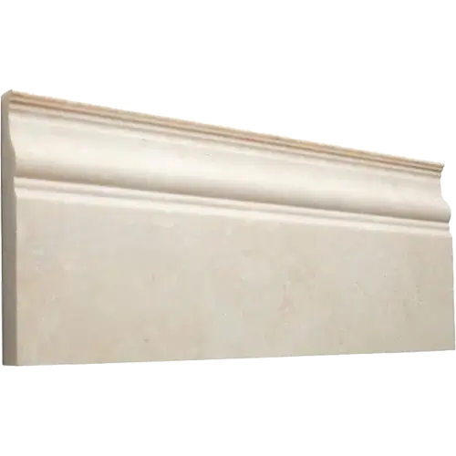White Pearl Baseboard 4 3/4" x 12"