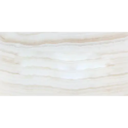White Vanilla Polished Vein-cut / Straight-Edged 12" x 24"