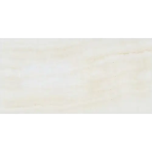 White Vanilla Polished Vein-cut / Straight-Edged 3" x 6"