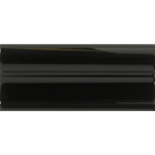 Decorative Accents 2 1/2" x 6" Black Chair Rail