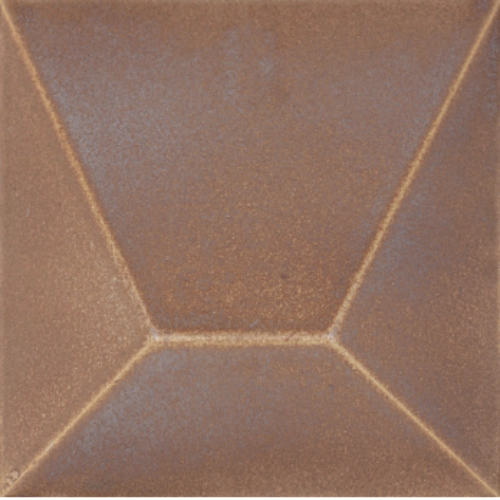 Block Rust 6.5" x 6.5"