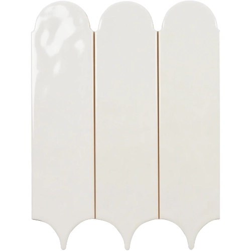 Feathers Wool Bright Glazed 3" x 12"