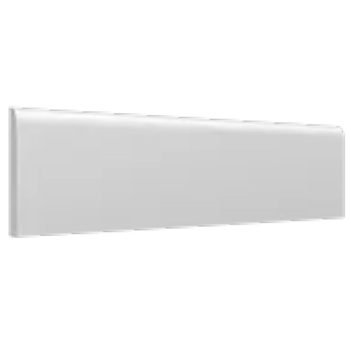 Flow Tender Gray 3" x 12" Surface Bullnose