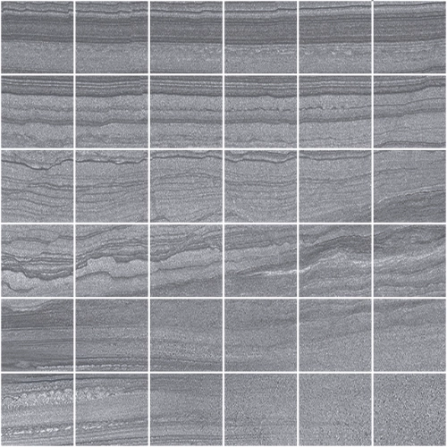 Legend Graphite 13" x 13" Mosaic