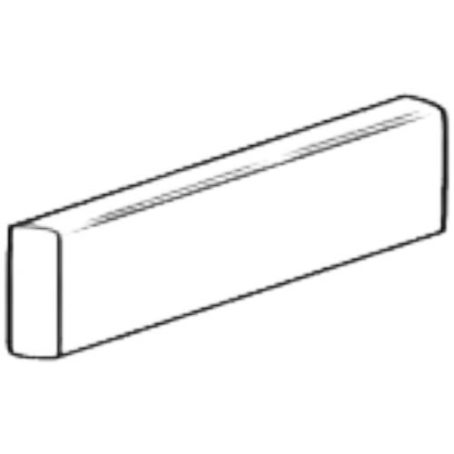 Magnolia Gris 6" x 18" Surface Bullnose