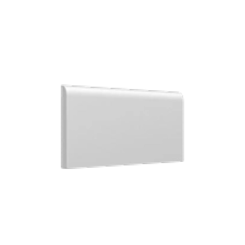 Maiolica Aqua 3" x 6" Surface Bullnose