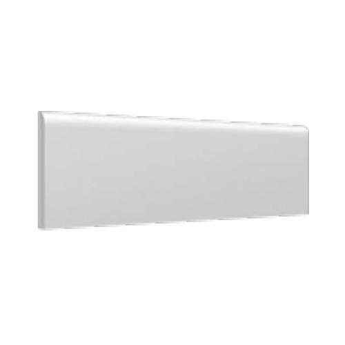 Maiolica Blue Steel 3" x 10" Surface Bullnose