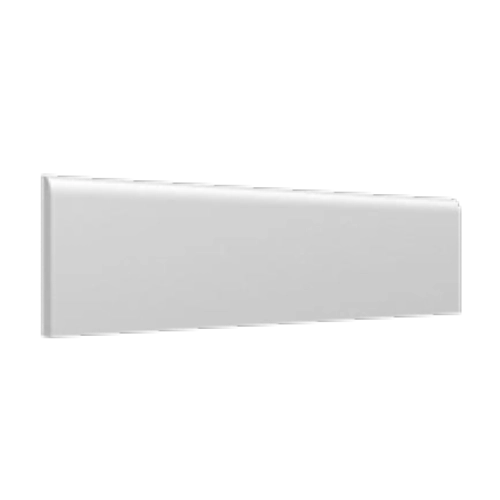 Maiolica Crackled 3" x 12" Aqua Bullnose