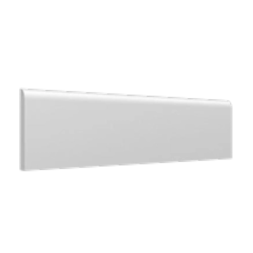 Maiolica Crackled 3" x 12" Taupe Bullnose