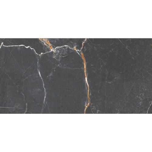 Port Noir Black 12" x 24" R 9mm