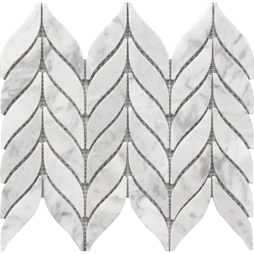 Rockart Spike 10" x 12" Marble Mosaic