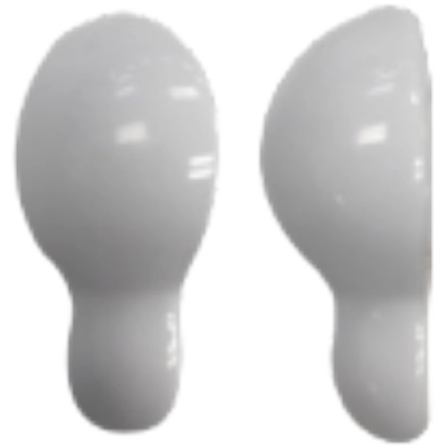 Decorative Accents White Ice Bright 2" x 3/4" Chair Rail Outcorner