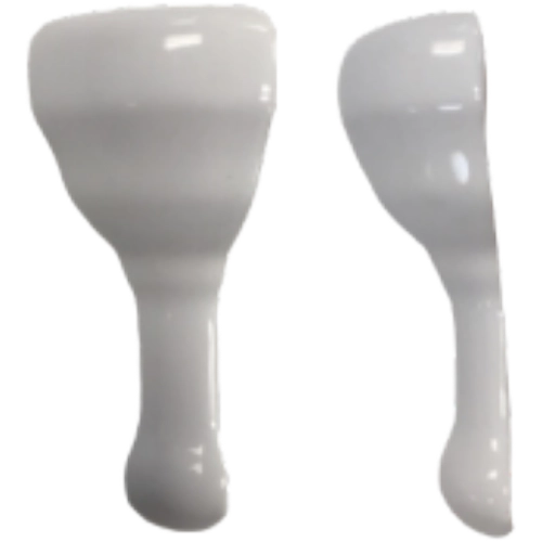 Decorative Accents White Ice Bright 2" x 3/4" Sink Rail Outcorner