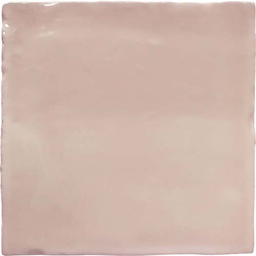 Ceramic tile Balance 5x5 Glossy in Rosa colorway