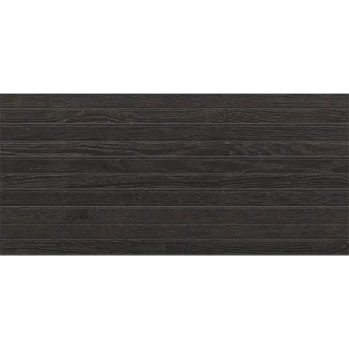 Debonair Estate Stacked Ebony 12" x 24"