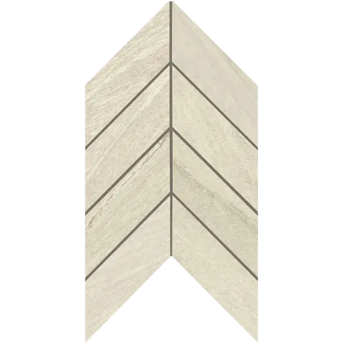 Montesano Chevron Greige 2" x 5"