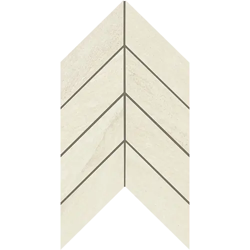 Montesano Chevron White 2" x 5"