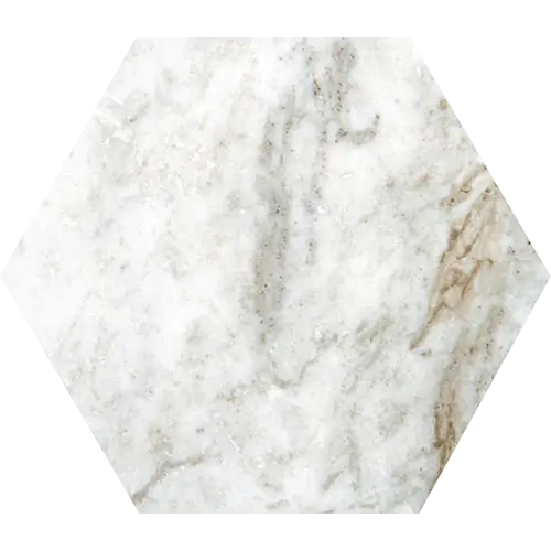 Mythique Marble Matte Hex Majestic 8" x 9"